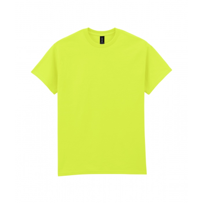 Light Cotton T-Shirt Gildan 3000 Safety Green