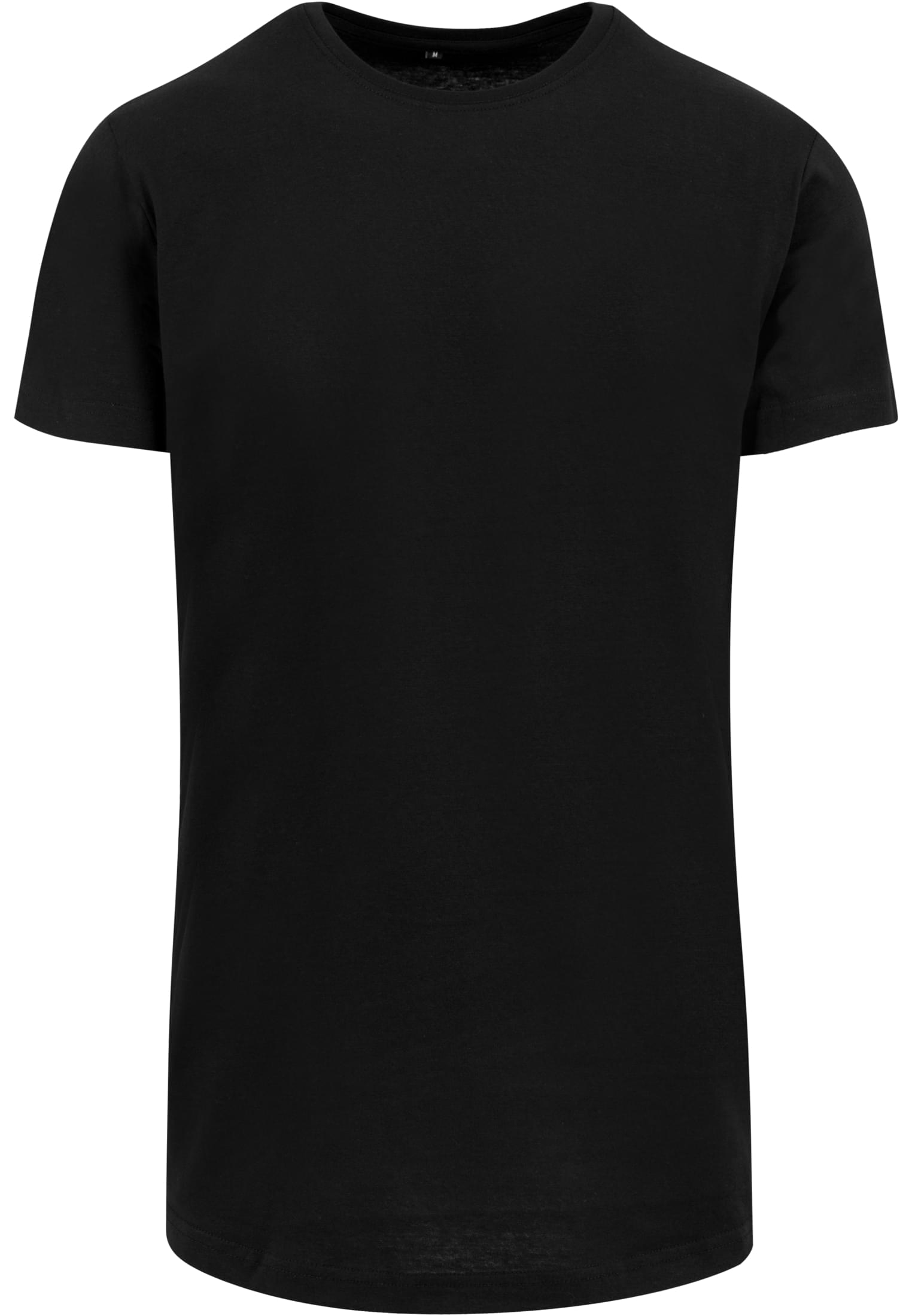 Ανδρικό Μακρύ T-Shirt Shaped BY028 Build Your Brand Black