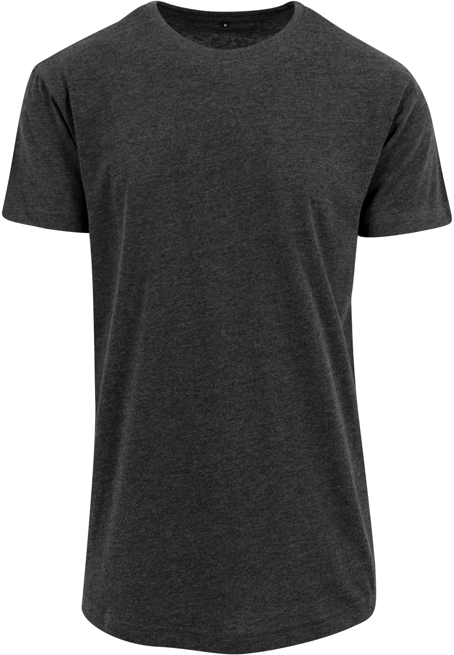 Ανδρικό Μακρύ T-Shirt Shaped BY028 Build Your Brand Charcoal