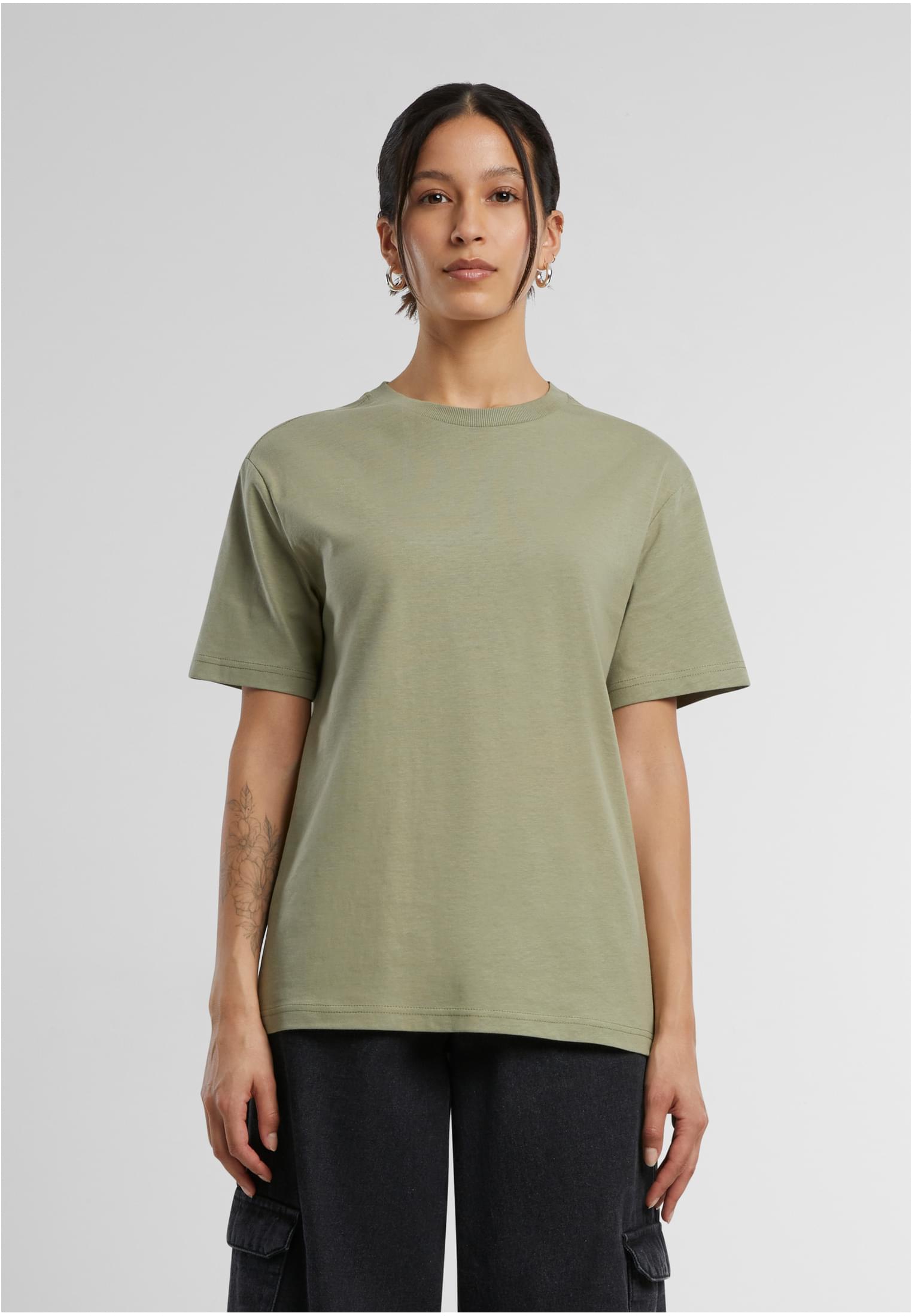 Γυναικείο T-shirt BY211 Build Your Brand Pale Olive