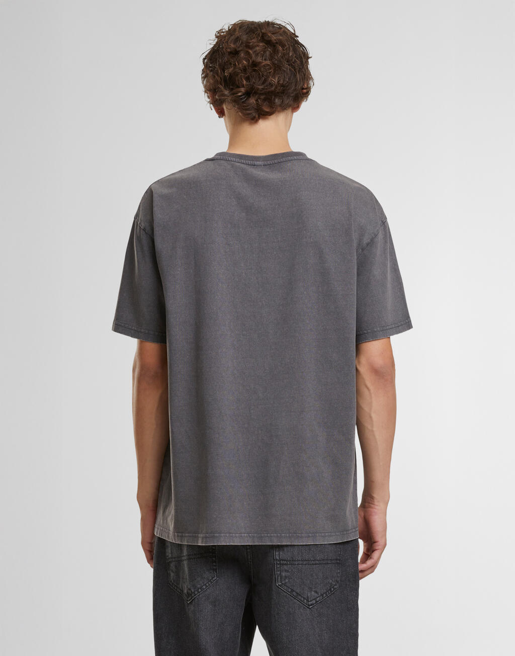 T-Shirt Vintage Heavy Loose By307 Build Your Brand Magnet ανδρικά Basic T-Shirts Simple Wear Μπλουζάκια κοντομάνικα