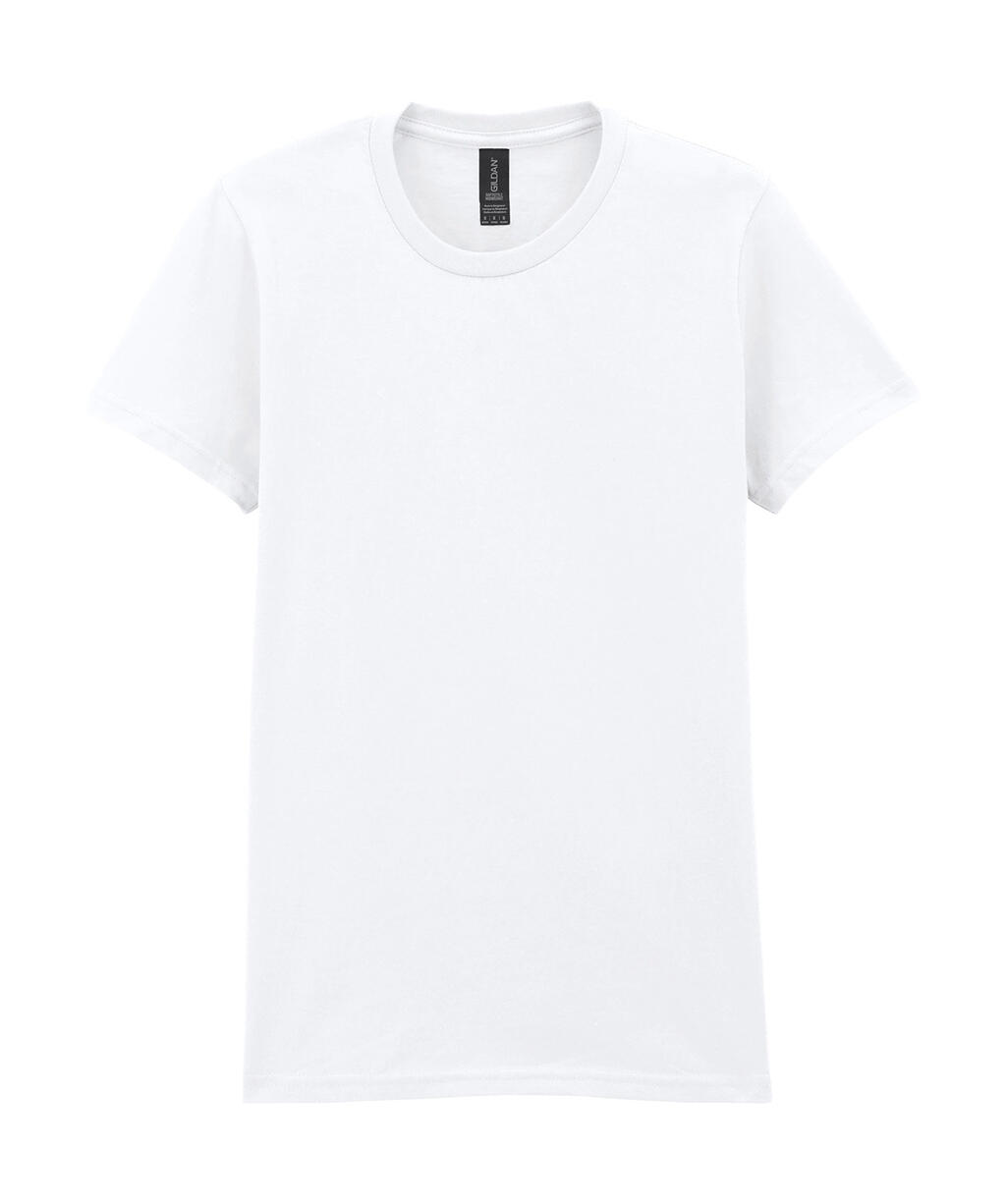 Γυναικείο T-Shirt 65000L Gildan Softstyle Midweight White