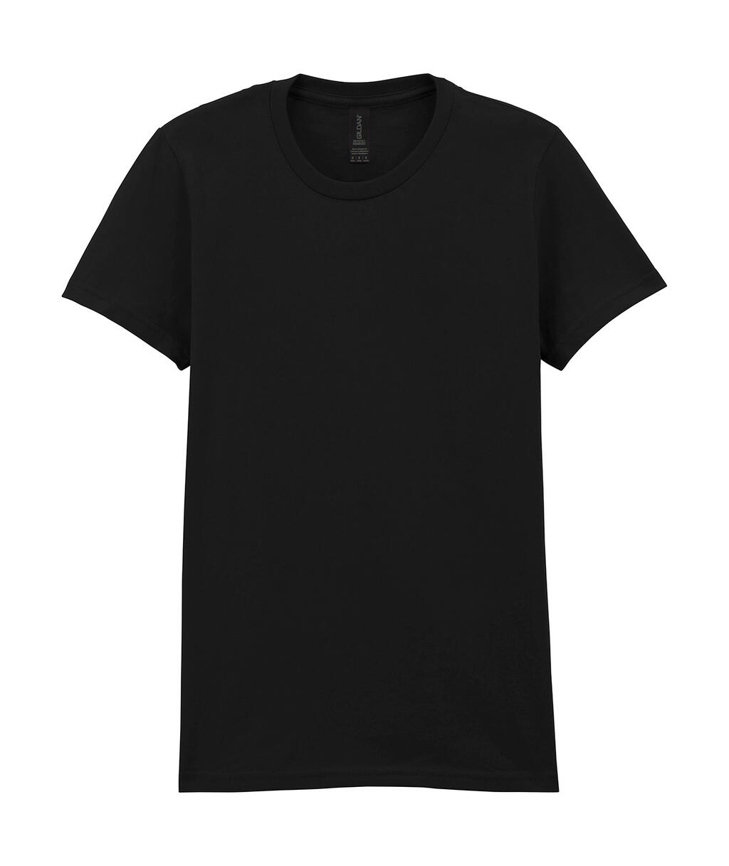 Γυναικείο T-Shirt 65000L Gildan Softstyle Midweight Pitch Black