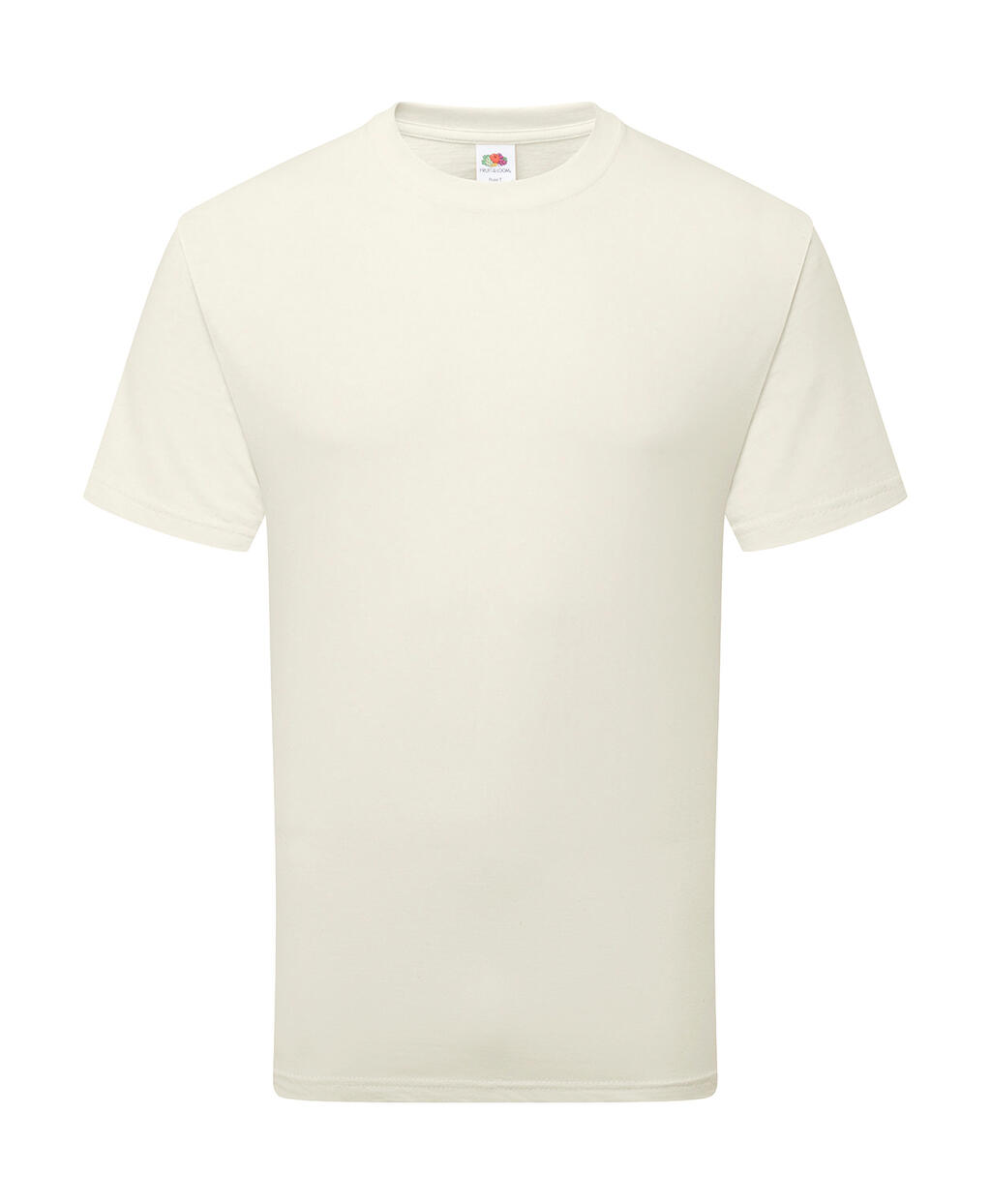 Ανδρικό T-Shirt 061362 Fruit of the Loom Pure Cotton Natural