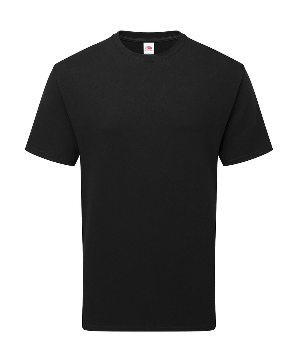 Ανδρικό T-Shirt 061362 Fruit of the Loom Pure Cotton Black