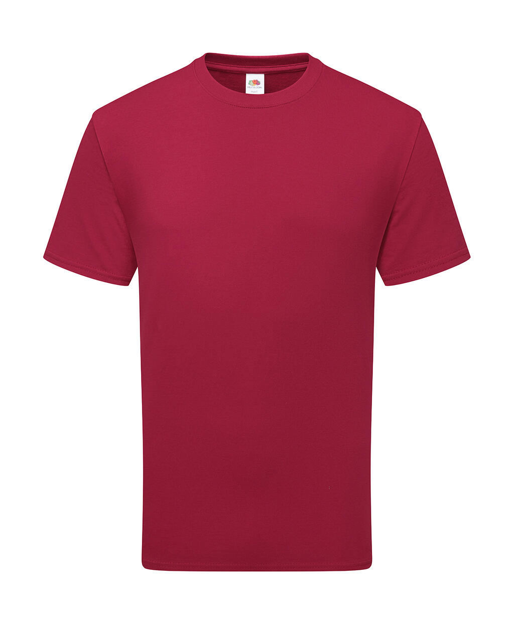 Ανδρικό T-Shirt 061362 Fruit of the Loom Pure Cotton Cranberry