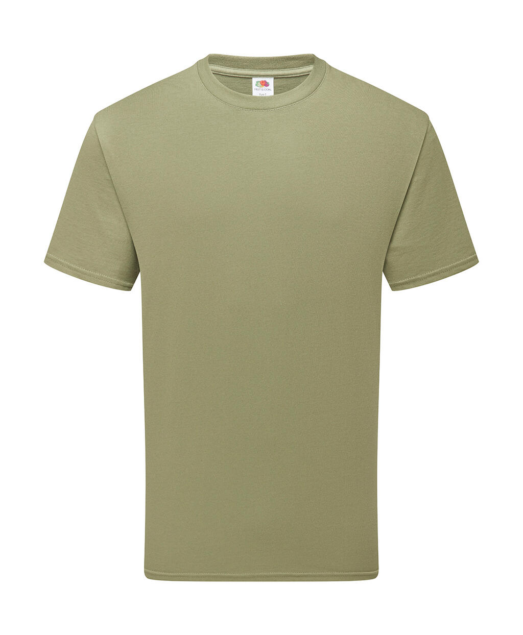 Ανδρικό T-Shirt 061362 Fruit of the Loom Pure Cotton Classic Olive
