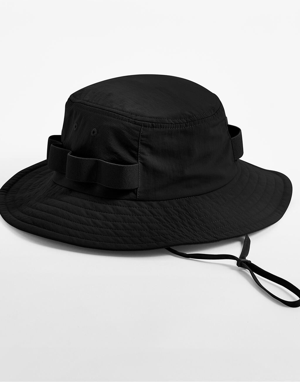 Καπέλο Outdoor Adventure B790R Beechfield Black αξεσουάρ Καπέλα Simple Wear