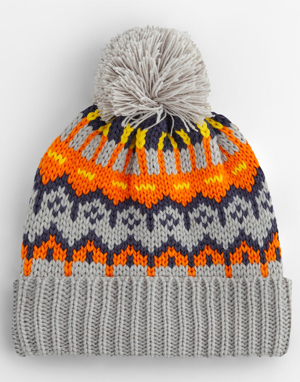 Σκούφος Retro Ski Beanie B528 Beechfield Glacier Grey