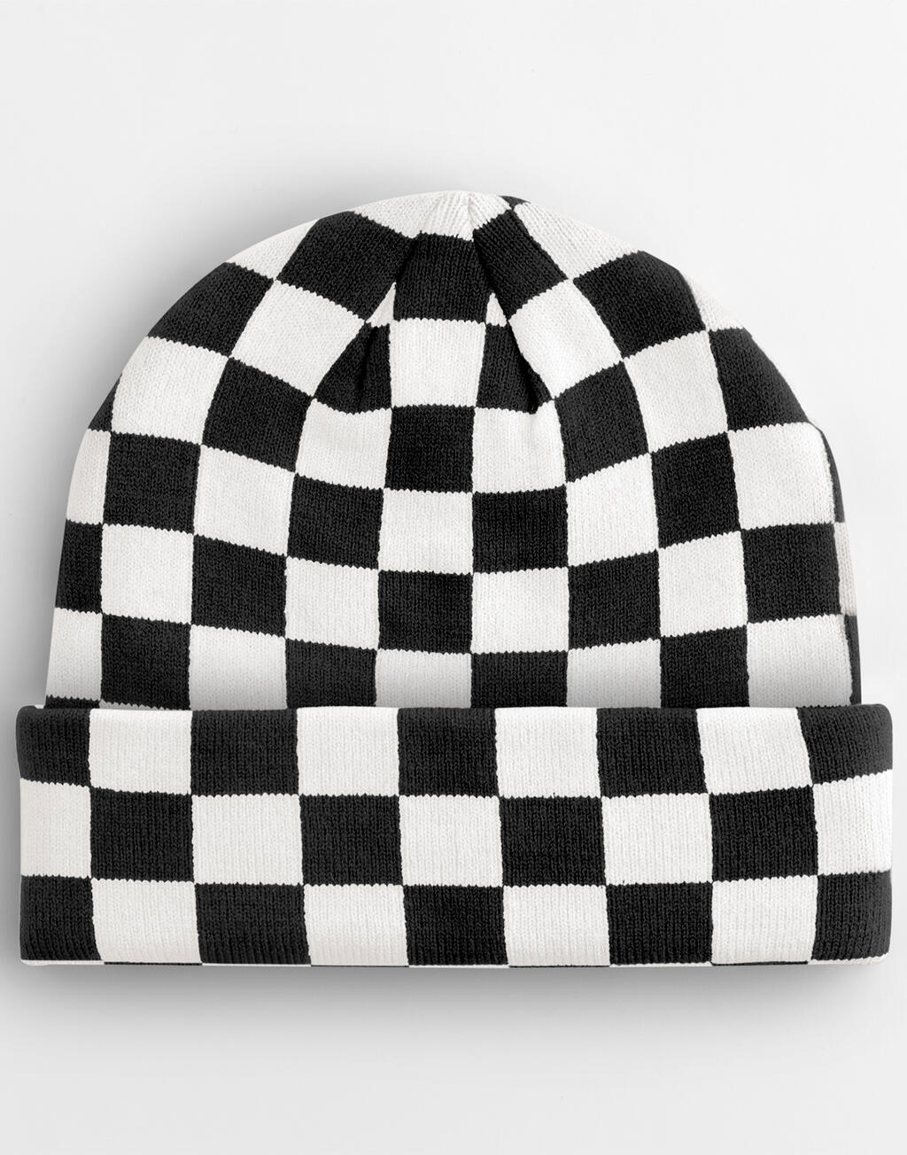 Σκούφος Checkerboard Beanie B531 Beechfield Black/Soft White