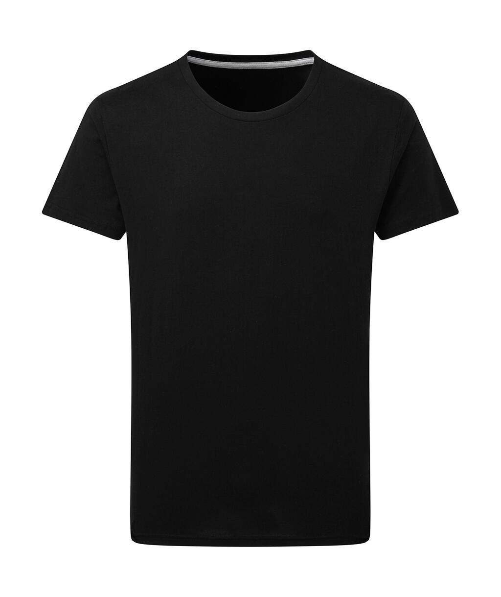 Ανδρικό T-Shirt Signature Tagless Tee SGTee SG Signature Dark Black