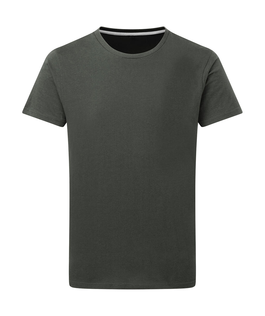 Ανδρικό T-Shirt Signature Tagless Tee SGTee SG Signature Charcoal