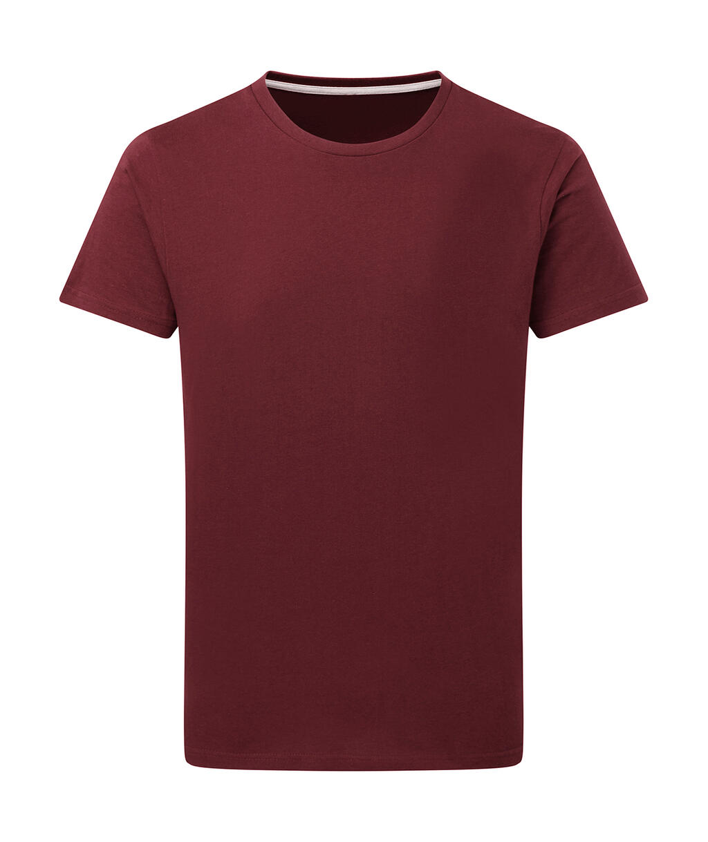 Ανδρικό T-Shirt Signature Tagless Tee SGTee SG Signature Burgundy