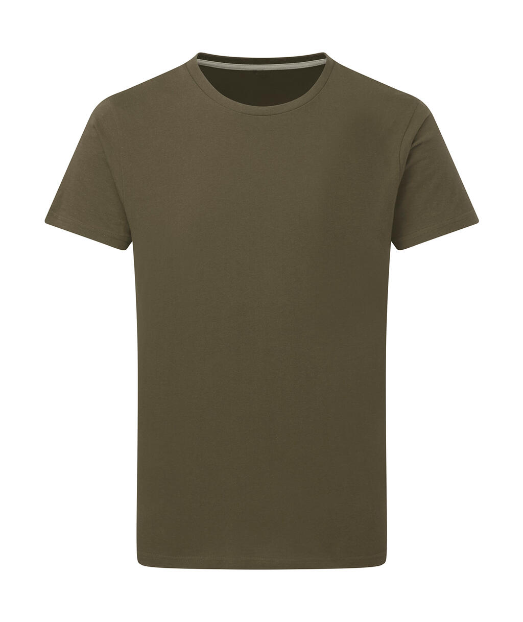 Ανδρικό T-Shirt Signature Tagless Tee SGTee SG Signature Military Green