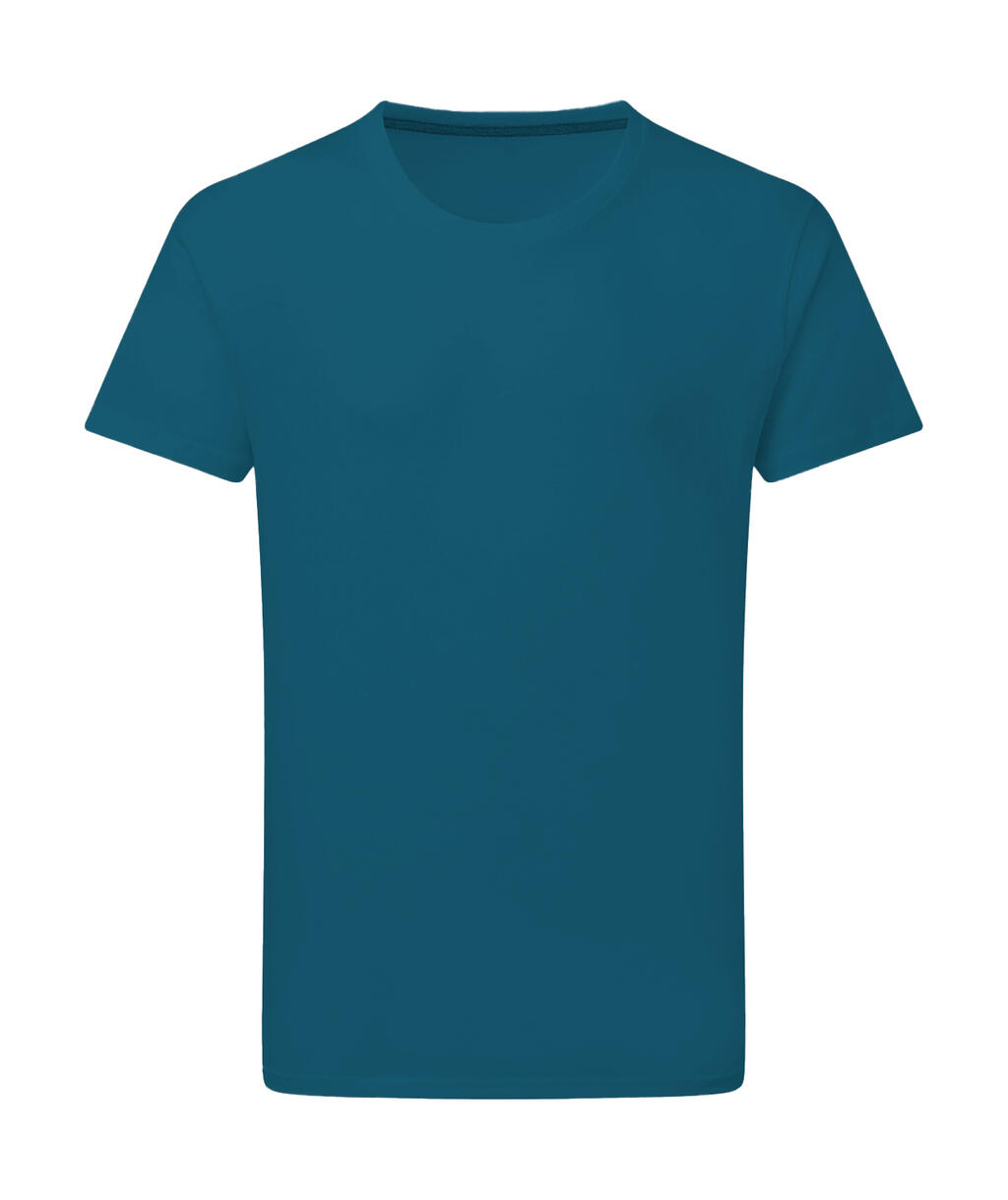 Ανδρικό T-Shirt Signature Tagless Tee SGTee SG Signature Petrol