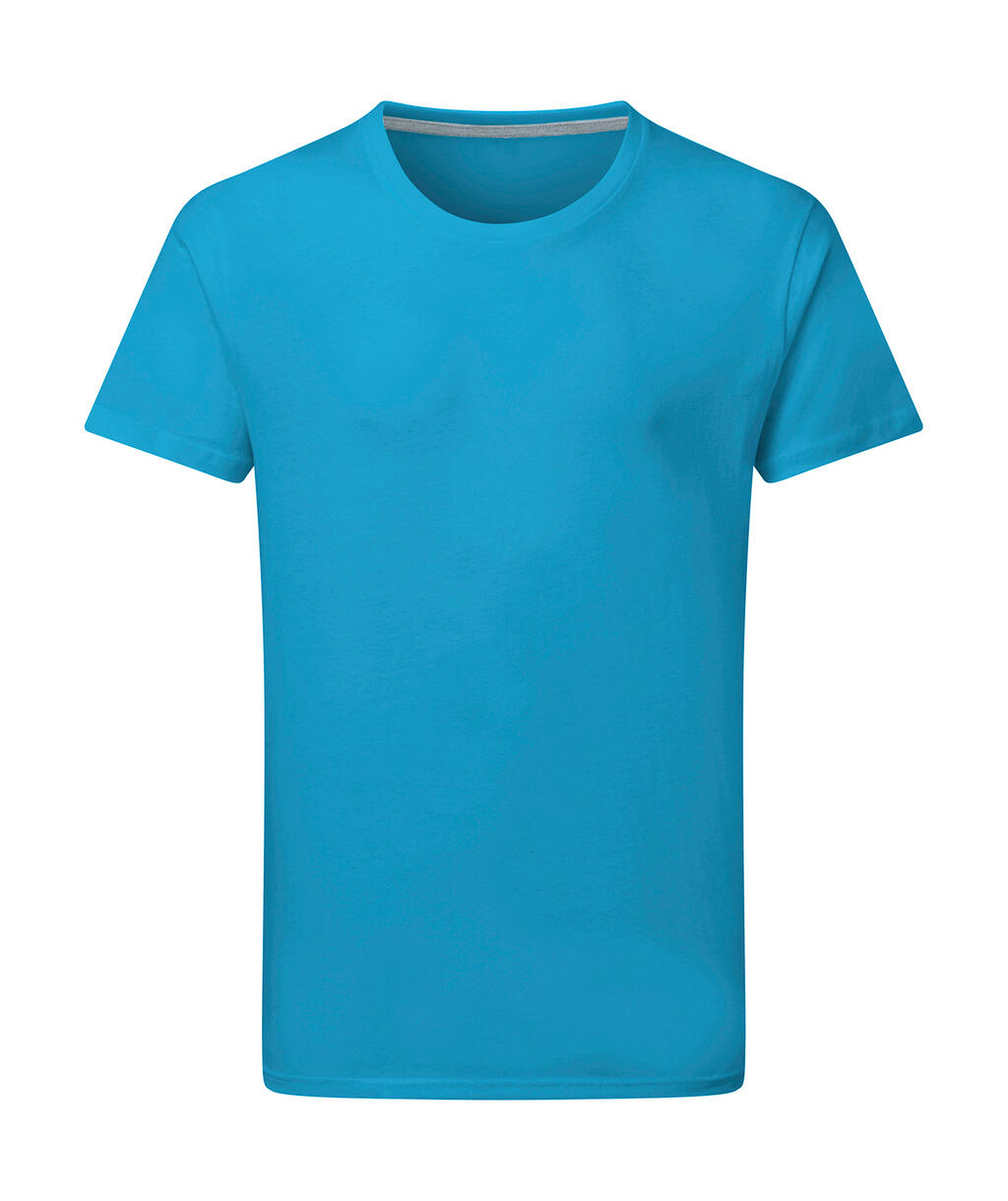 Ανδρικό T-Shirt Signature Tagless Tee SGTee SG Signature Turquoise