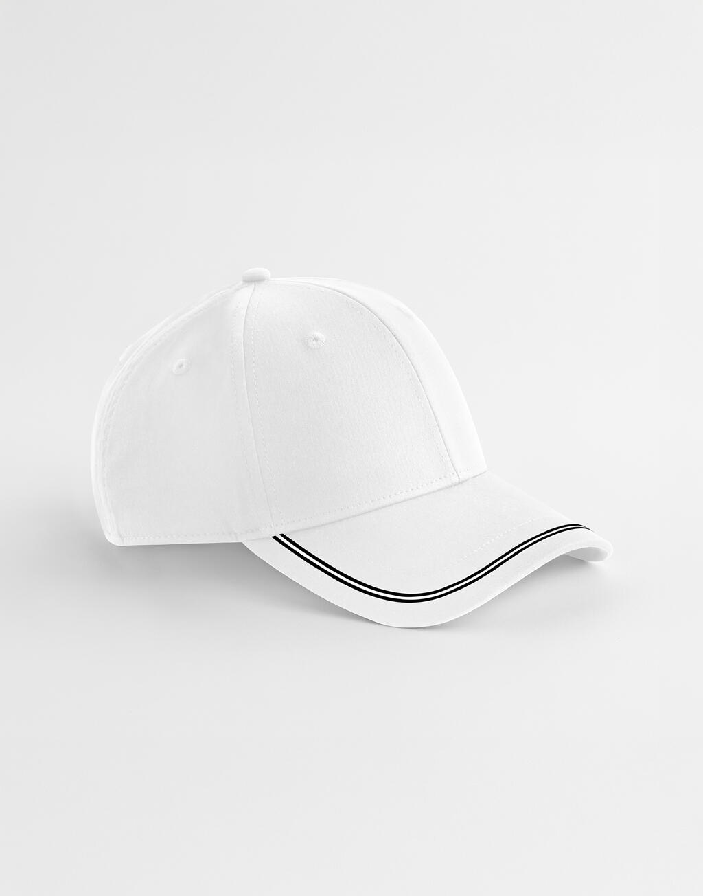 Καπέλο Jockey B166R Beechfield White/Black