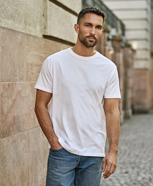 Ανδρικό T-Shirt 8000 Tee Jays Sof 185G M² Sage ανδρικά Basic T-Shirts Simple Wear Μπλουζάκια κοντομάνικα