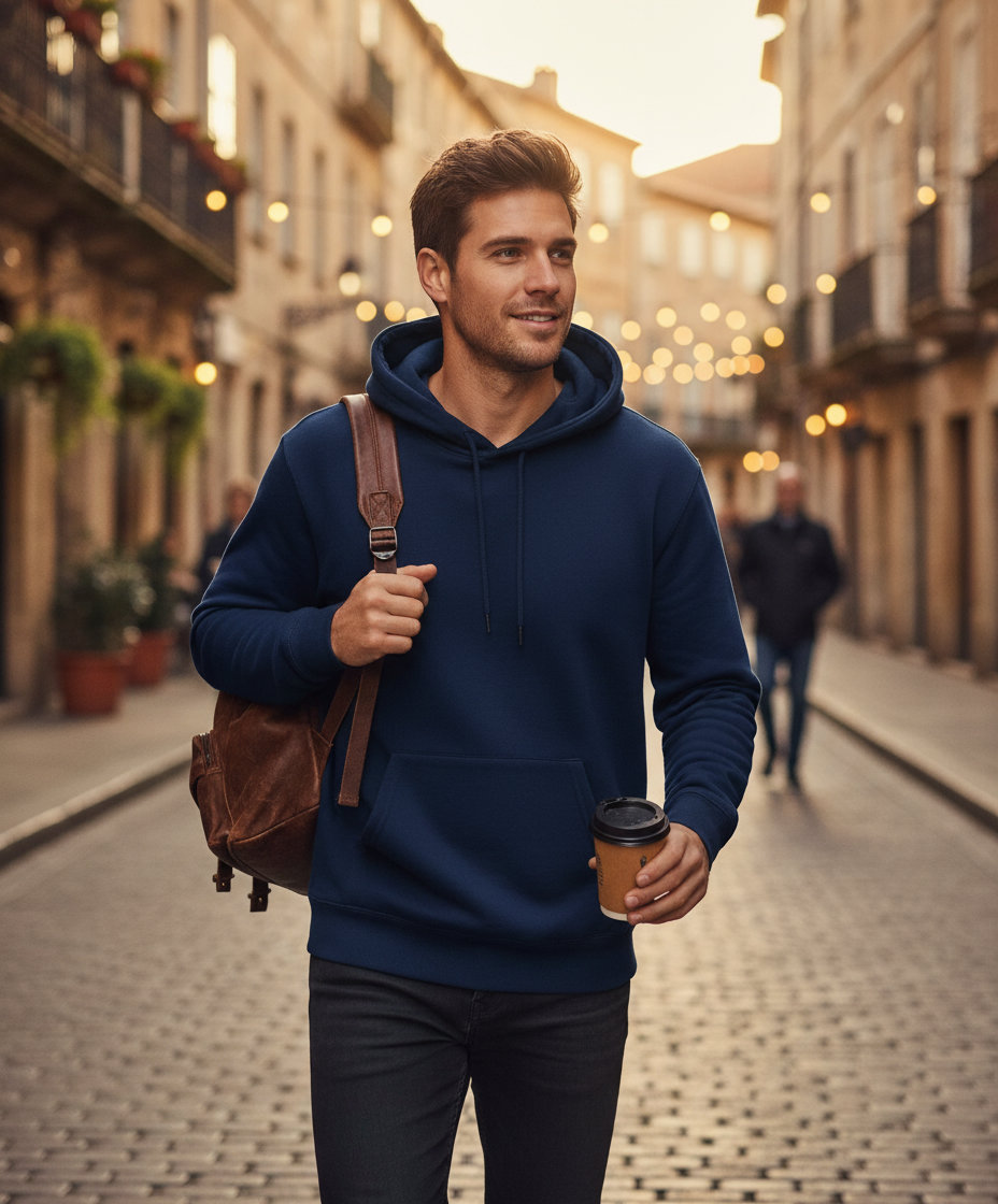 Παιδικό Φούτερ με Κουκούλα Sf500B Gildan Softstyle Midweight Fleece Hoodie Navy παιδικά Simple Wear
