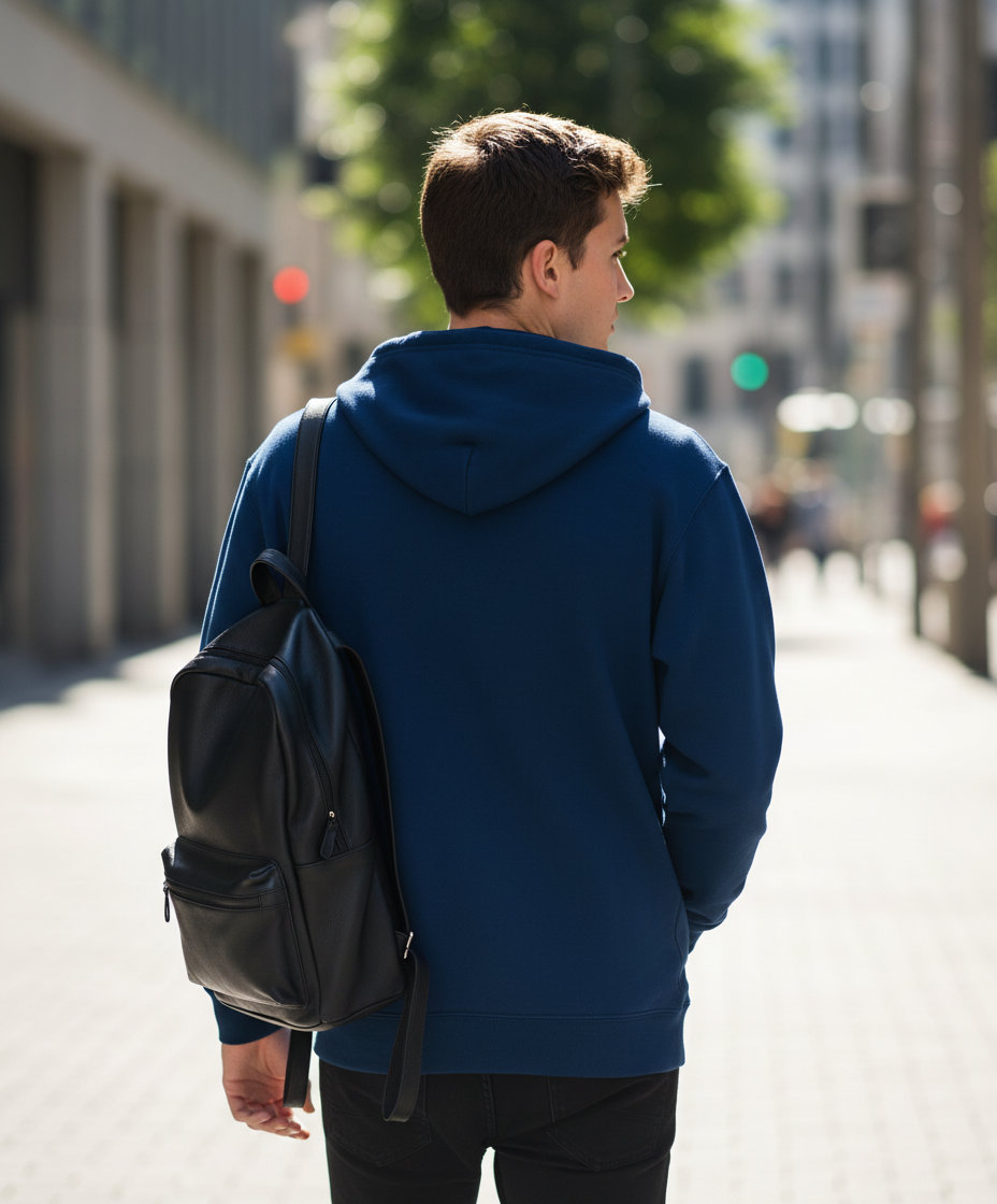 Ζακέτα Φούτερ με Κουκούλα Sf600 Gildan Softstyle Midweight Full Zip Hoodie Navy ανδρικά Simple Wear