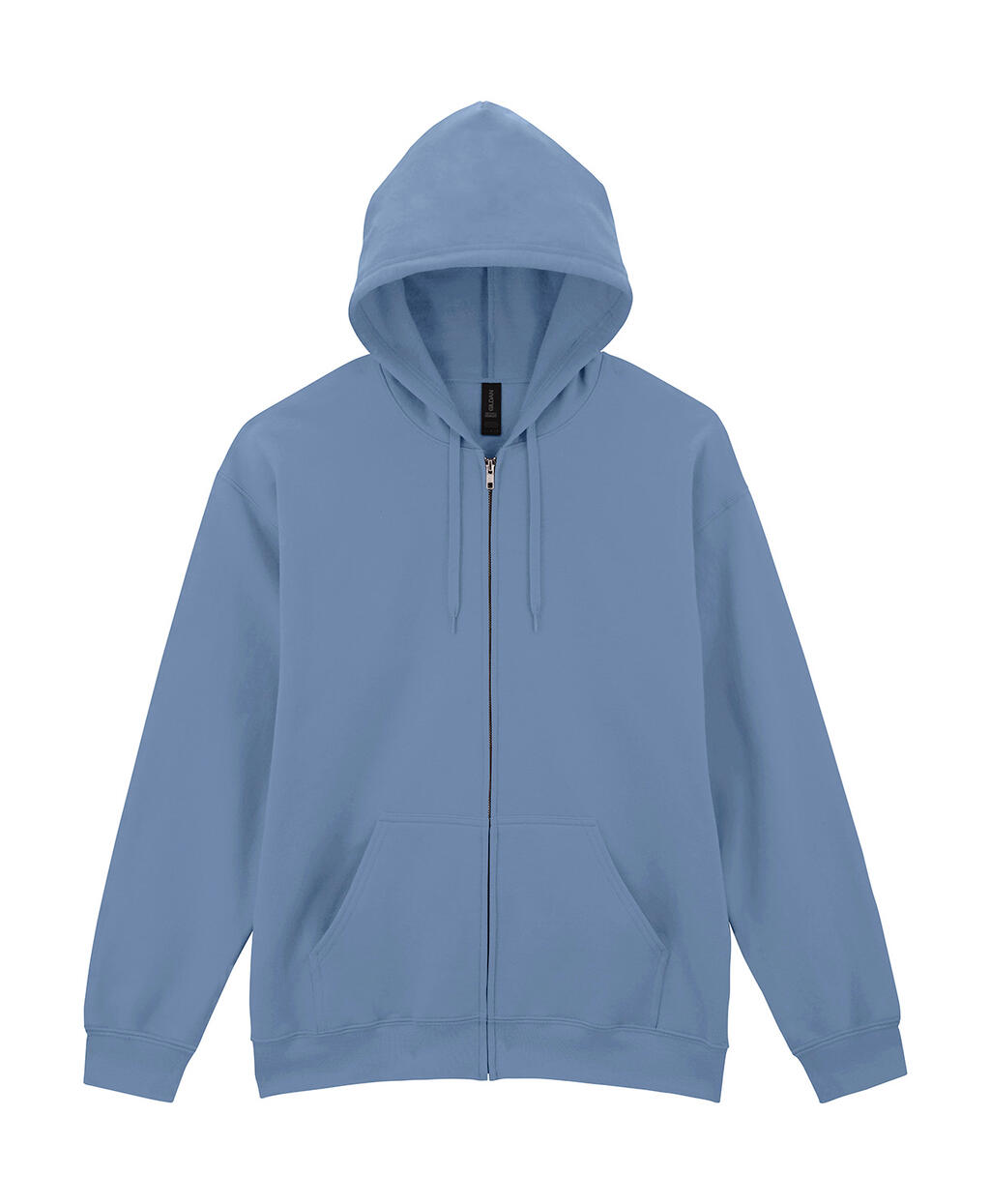 Ζακέτα Φούτερ με Κουκούλα Sf600 Gildan Softstyle Midweight Full Zip Hoodie Stone Blue ανδρικά Simple Wear