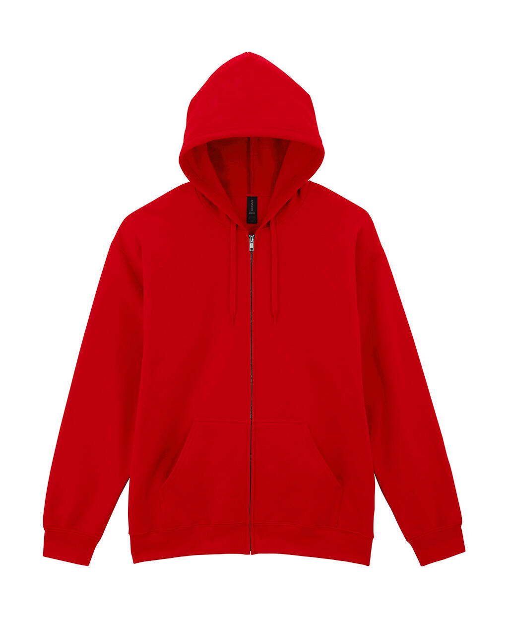 Ζακέτα Φούτερ με Κουκούλα SF600 Gildan Softstyle Midweight Full Zip Hoodie Red