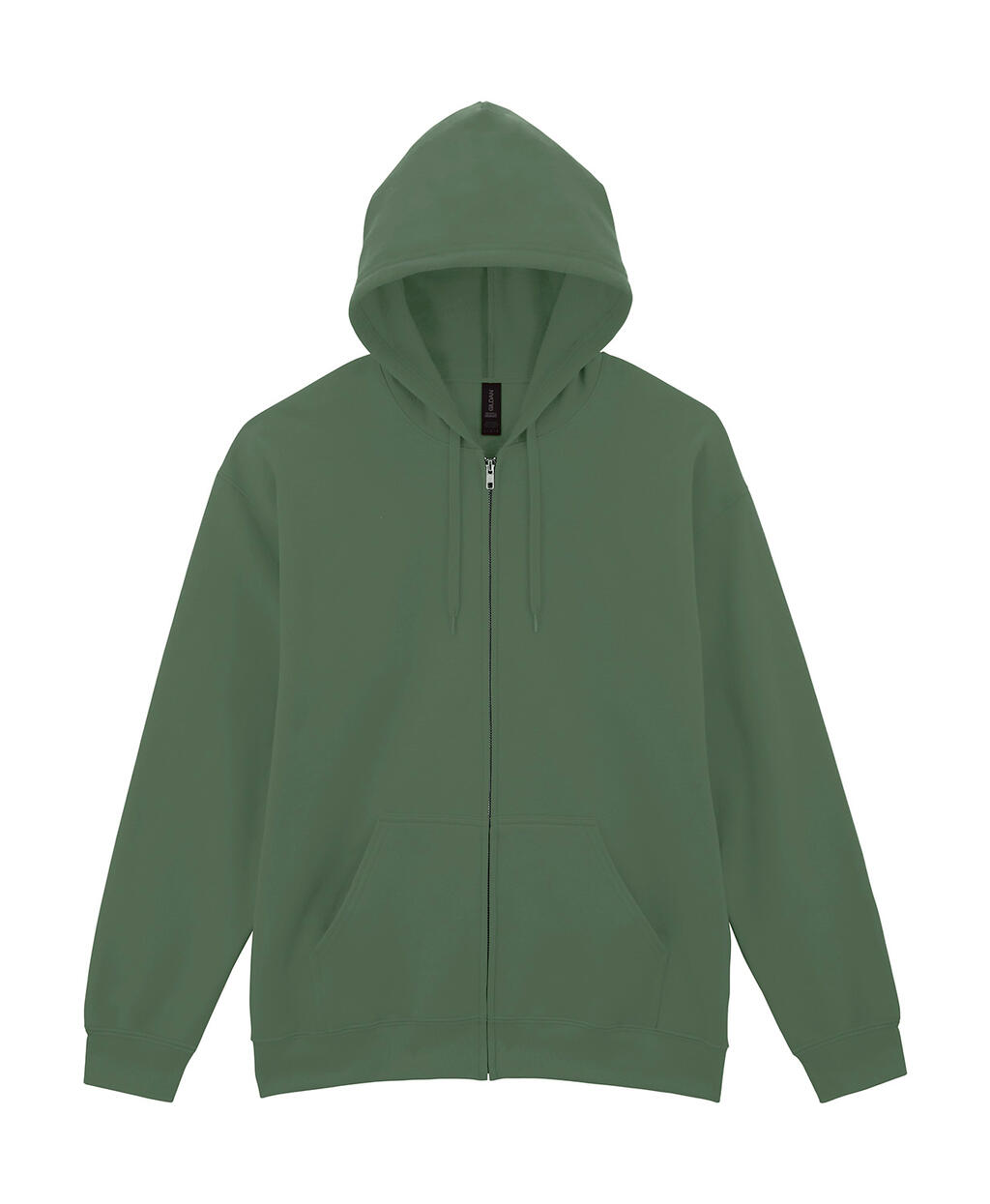 Ζακέτα Φούτερ με Κουκούλα SF600 Gildan Softstyle Midweight Full Zip Hoodie Military Green