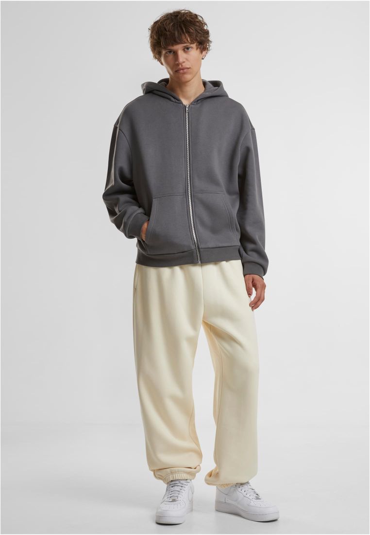 Ζακέτα Φούτερ με Κουκούλα By285 Build Your Brand Fluffy Zip Hoody Magnet ανδρικά Simple Wear
