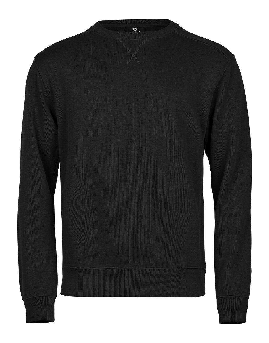 Ανδρικό T-Shirt Ribbed Interlock 5504 Tee Jays Black