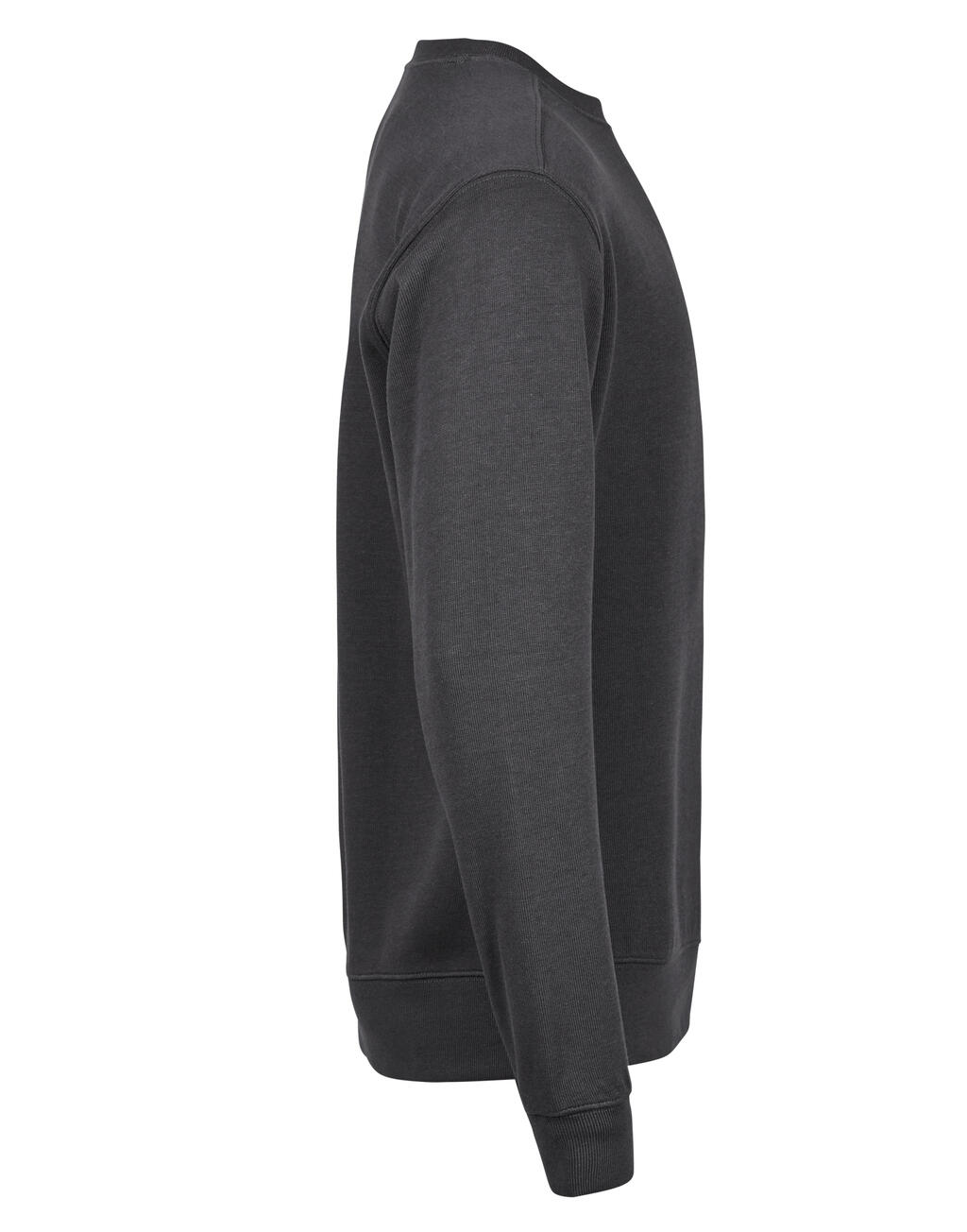 Ανδρικό T-Shirt Ribbed Interlock 5504 Tee Jays Dark Grey ανδρικά Φούτερ Simple Wear Μπλουζάκια κοντομάνικα