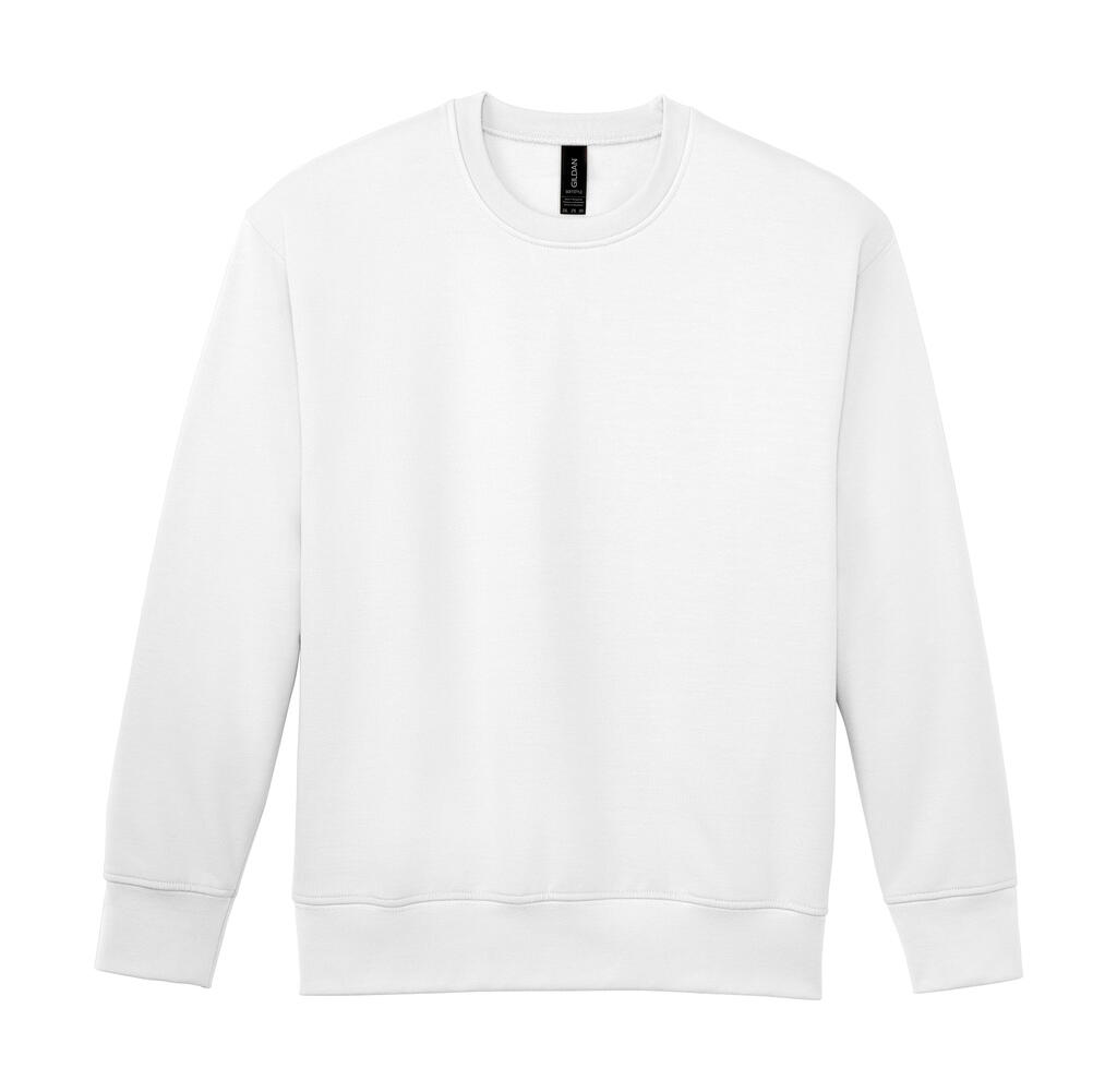 Φούτερ Crewneck SF000 Gildan Softstyle Midweight Fleece White
