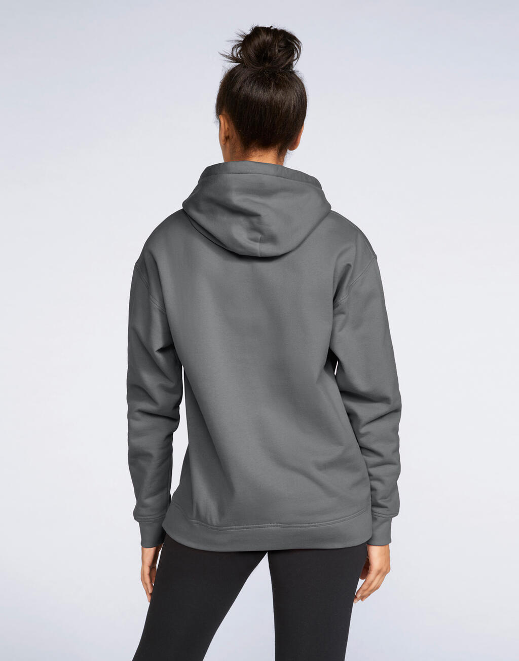 Φούτερ με Κουκούλα Sf500 Gildan Softstyle Midweight Fleece Charcoal ανδρικά Simple Wear