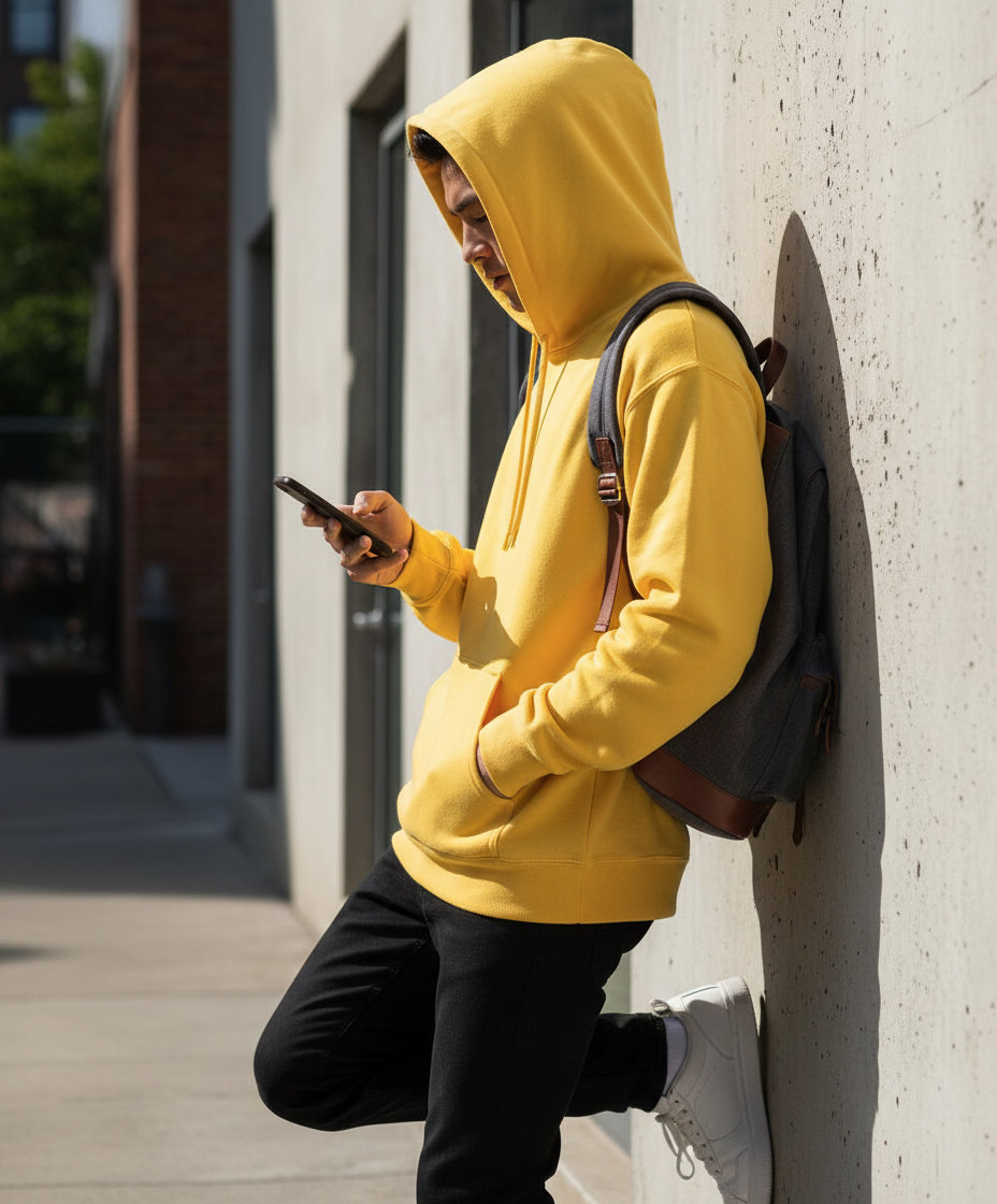 Φούτερ με Κουκούλα Sf500 Gildan Softstyle Midweight Fleece Daisy ανδρικά Simple Wear