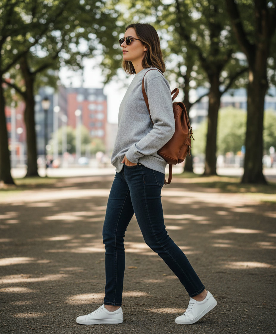 Φούτερ Supercotton 062276 Fruit Of The Loom Athletic Heather ανδρικά Simple Wear
