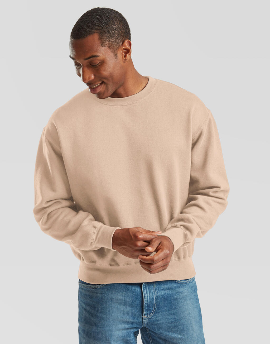 Φούτερ Supercotton 062276 Fruit of the Loom Desert Sand