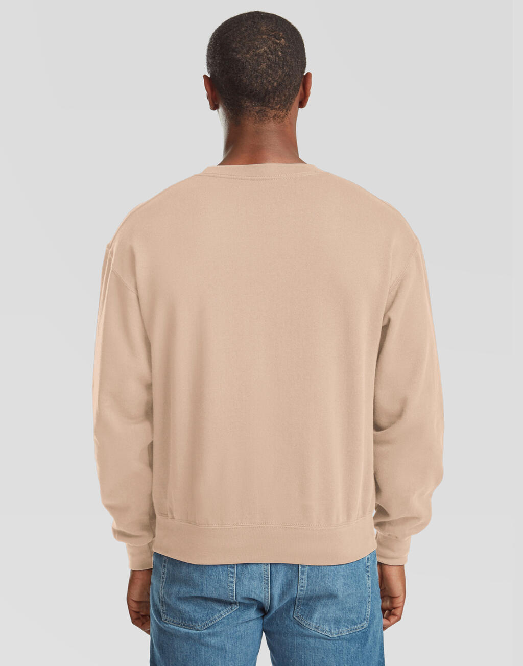 Φούτερ Supercotton 062276 Fruit Of The Loom Desert Sand ανδρικά Simple Wear