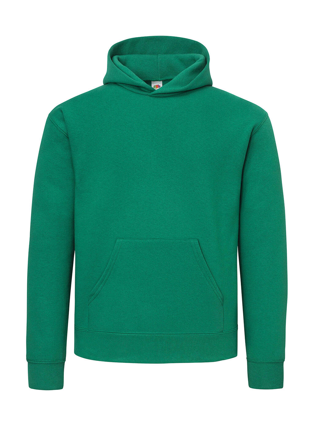 Φούτερ με Κουκούλα Supercotton 062278 Fruit Of The Loom College Green ανδρικά Simple Wear