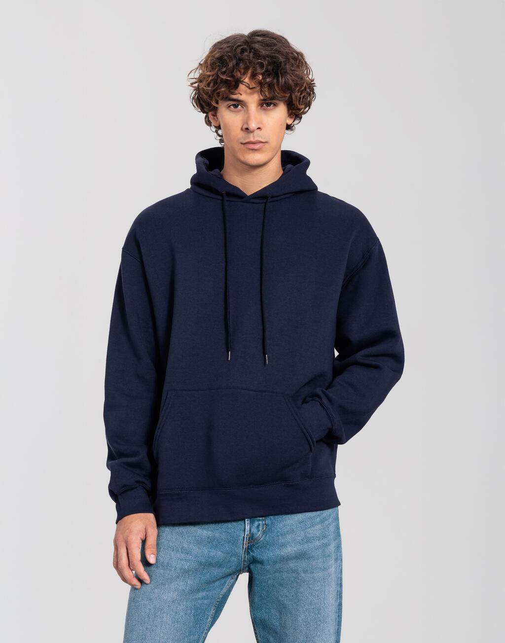 Φούτερ με Κουκούλα Iconic Premium 0622840 Fruit of the Loom Deep Navy