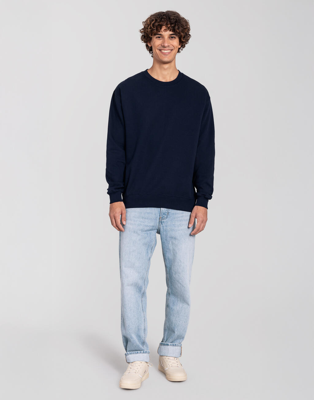 Φούτερ Crewneck Iconic 250 0622920 Fruit of the Loom Deep Navy