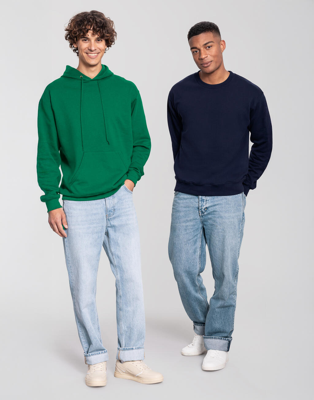 Φούτερ Crewneck Iconic 250 0622920 Fruit Of The Loom Deep Navy ανδρικά Simple Wear