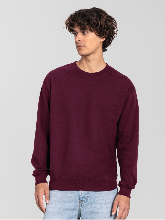 Φούτερ Crewneck Iconic 250 0622920 Fruit of the Loom Burgundy
