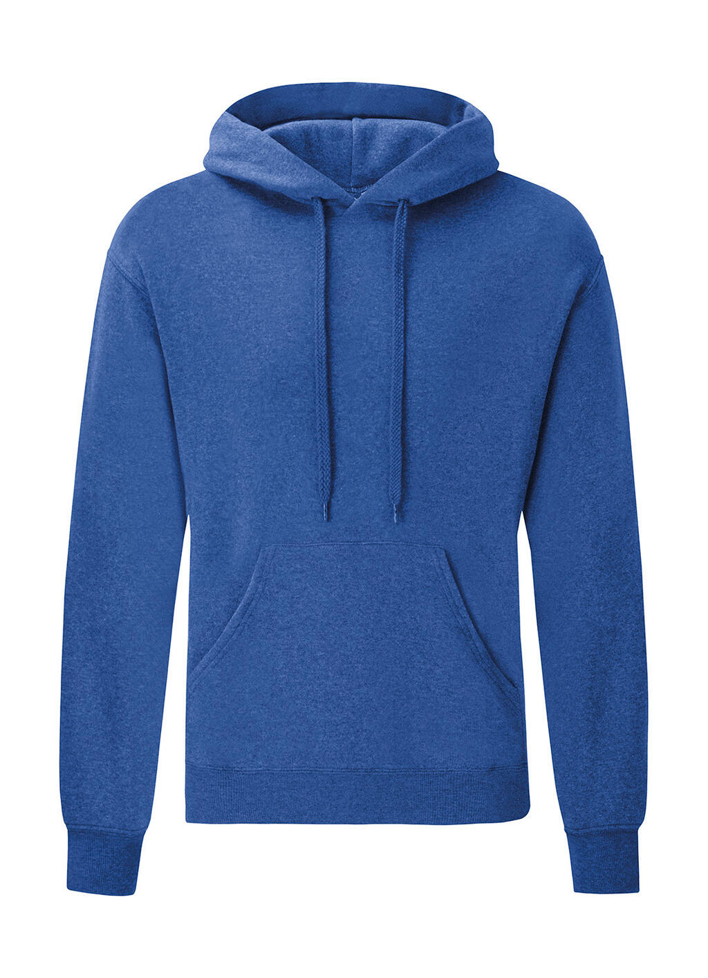 Ανδρικό Φούτερ με Κουκούλα 62-208-0 Fruit of the Loom Classic Hooded Sweat Heather Royal