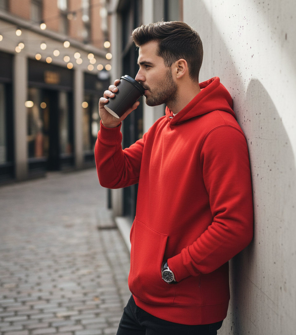 Παιδικό Φούτερ Hoodie Wk681 B C Red παιδικά Simple Wear