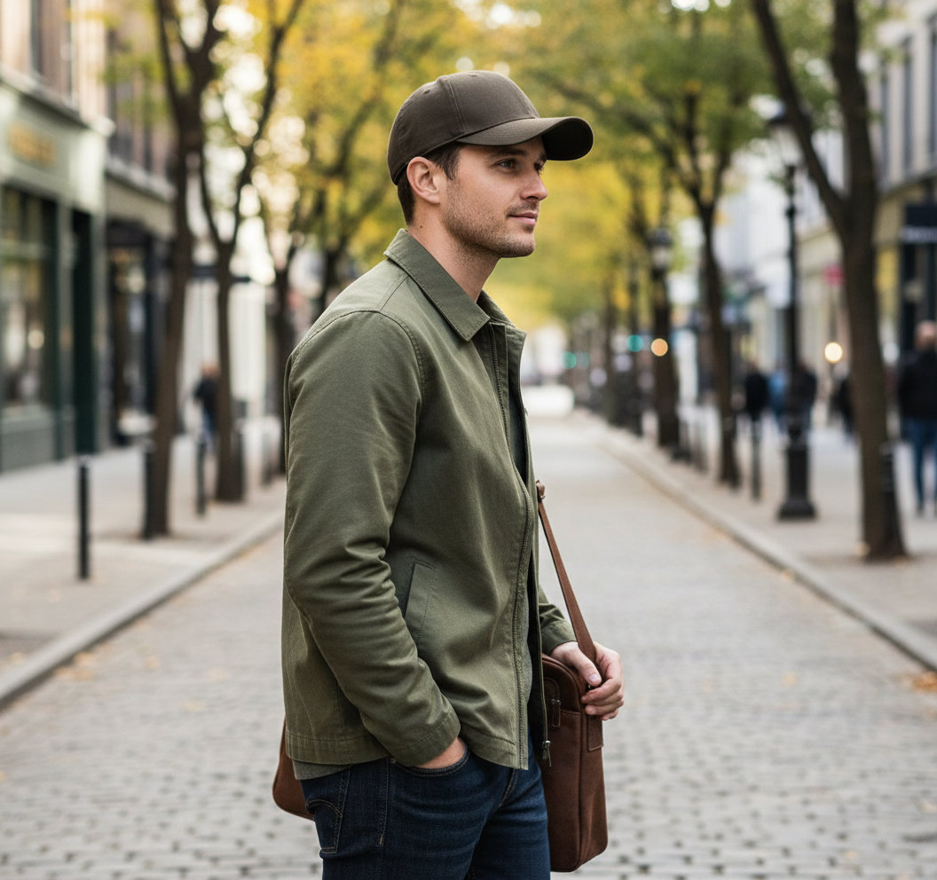Wooly Combed Cap Flexfit 6277 Dark Grey αξεσουάρ Καπέλα Simple Wear