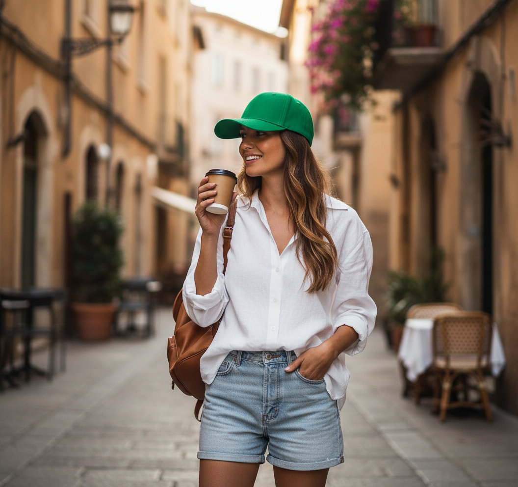 Καπέλο Jockey 6277 Flexfit Wooly Combed Pepper Green αξεσουάρ Καπέλα Simple Wear