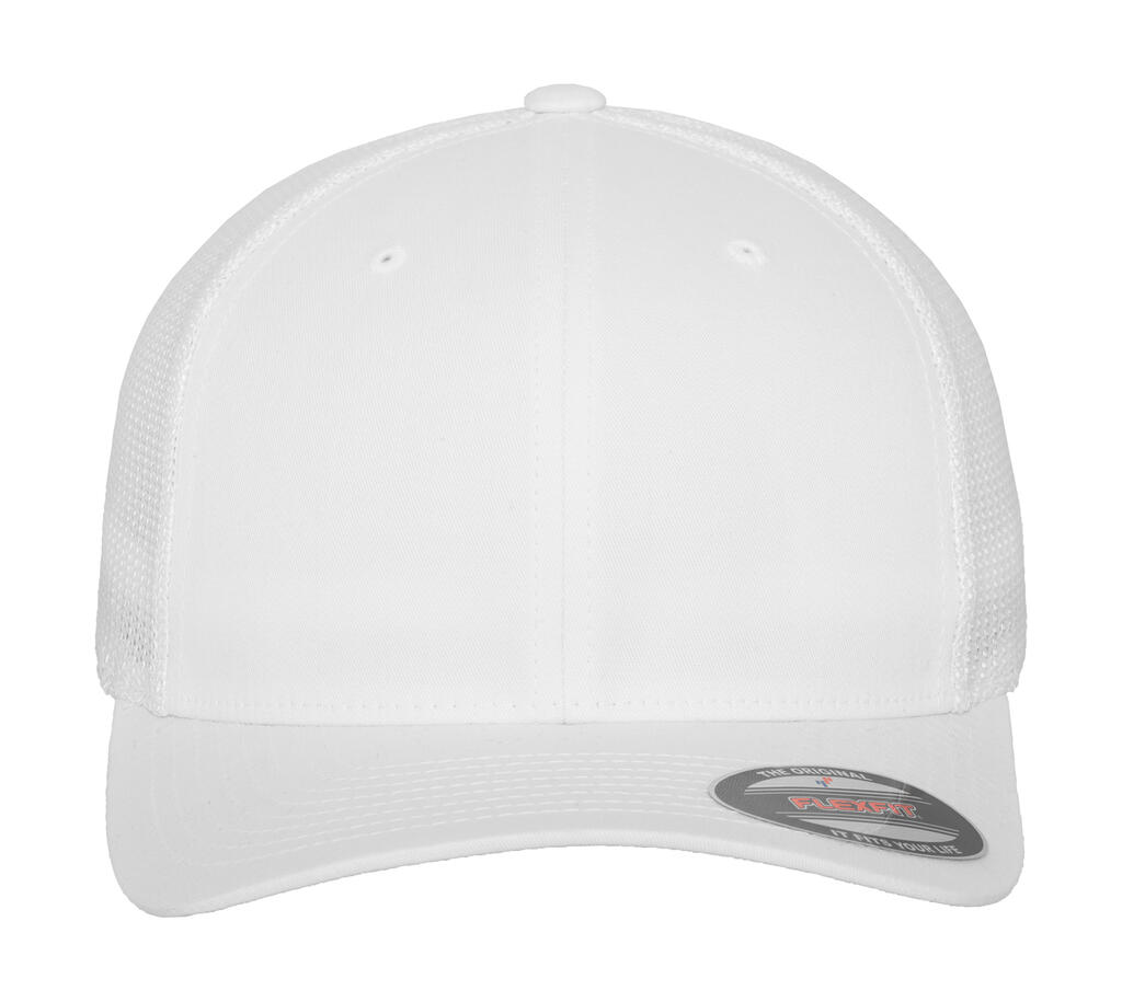 Καπέλο Trucker 6511 Flexfit Mesh Cotton Twill White