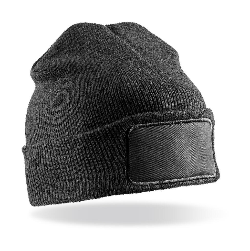 Σκούφος RC034X Result Winter Essentials Double Knit Thinsulate Black