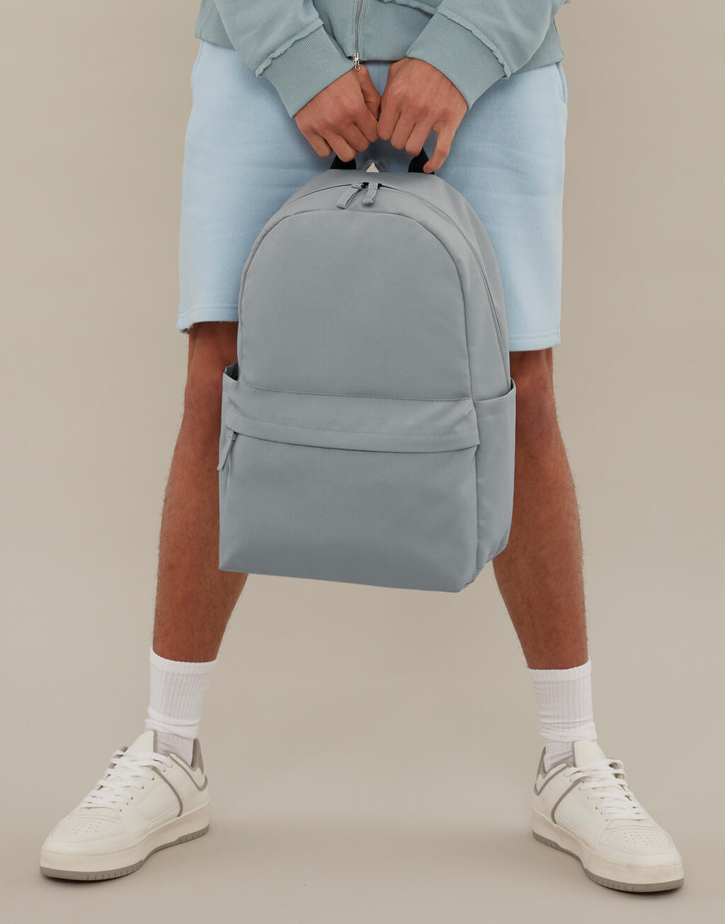 Σακίδιο Πλάτης Premium Recycled Bg185 Bagbase Pure Grey Είδη Ταξιδιου Τσάντες Simple Wear