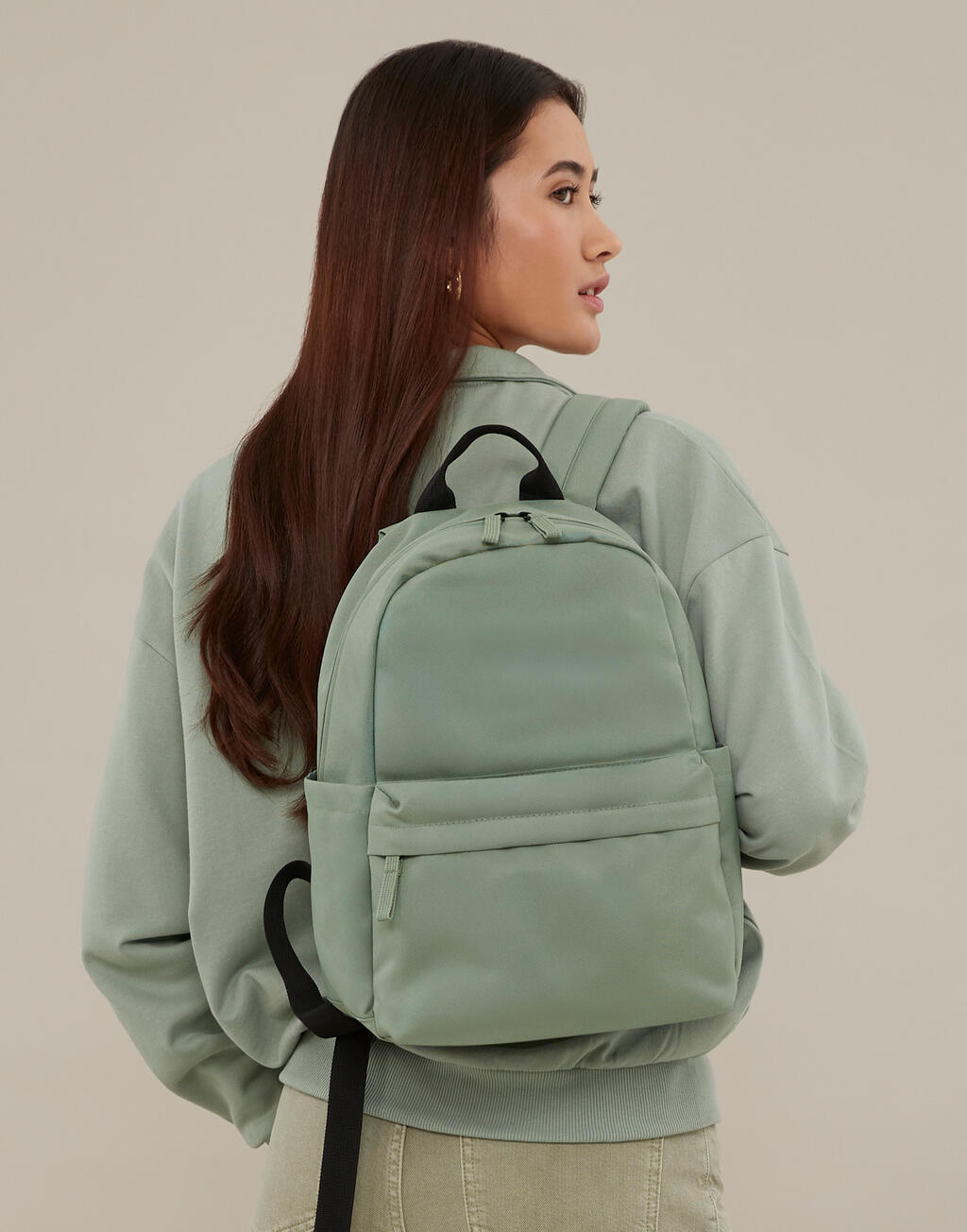 Σακίδιο Πλάτης Mini BG185S Bagbase Premium Recycled Dusty Green