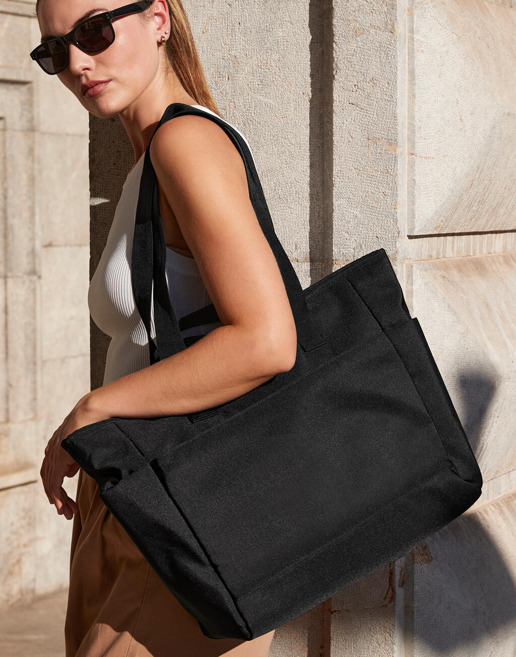 Simplicity Tote Bagbase BG873 Black